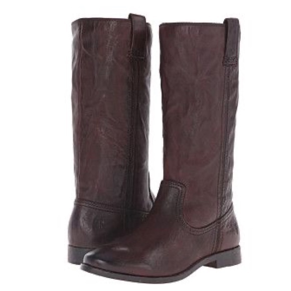 frye anna mid pull on